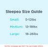 Picture of Happiest Baby Sleepea 5-Second Swaddle - 100% Organic Cotton Baby Swaddle Blanket - Doctor Designed Promotes Healthy Hip Development (Charcoal Stars, X-Large)