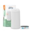 Picture of Diaper Genie Classic Pail Includes 1 Starter Square Refill That can Hold up to 165 Newborn-Sized Diapers.