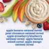 Picture of Gerber Stage 2 Baby Food, Baby Fruit And Cereal Tubs Variety Pack, Iron Helps Support Brain Development, No Artificial Flavors, Baby Cereal, 32-Pack