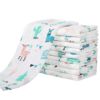 Picture of Yoofoss Muslin Burp Cloths for Baby 10 Pack 100% Cotton Baby Washcloths for Boys Girls Large 20''X10'' Super Soft and Absorbent Alpaca