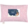 Picture of Toddler Pillow with Pillowcase - 13x18 My Little Dreamy Kids Travel Bed Pillows for Sleeping, Organic Cotton Small Pillowcase, Soft & Breathable, Machine Washable, Toddlers 2-5 Years Old (Mermaid)