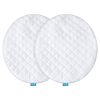 Picture of Waterproof Bassinet Mattress Pad Cover Compatible with Fisher Price On The Go Baby Dome, 2 Pack, Ultra Soft Viscose Made from Bamboo Terry Surface