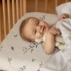 Picture of Gllquen Baby Muslin Mini Crib Sheets 3 Pack, Breathable Pack and Play Sheets Fitted Soft Cozy Cotton Pack N Play Sheets for Baby Boy Girls, Universal Fitted Mini Crib Mattresses 38"X26" (Green)