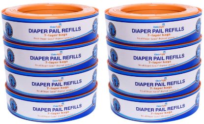 Picture of ChoiceRefill Compatible with Diaper Genie Pails, 8-Pack, 2160 count