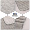 Picture of BlueSnail Washable Underpads,Waterproof,Soft, Portable and Reusable Incontinence Pads for Toddler,Adults,Elderly and Pets (31" x 40" Pack of 2)(Gray)