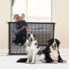 Picture of 2-Pack Dog Gate for Stairs Pet Gates for The House: Dogs Screen Mesh Gate for Doorways Stairways Indoor Safety 29 inches Tall, 38 inch Wide