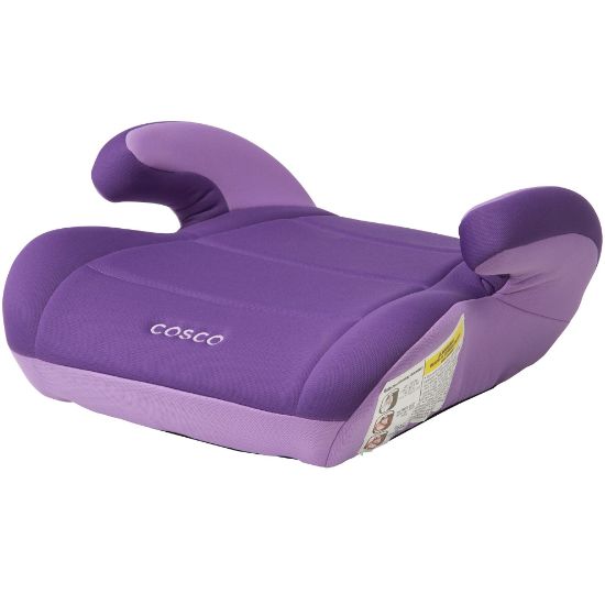 Picture of Cosco Topside Backless Booster Car Seat, Lightweight Booster Seats for Cars 40-100 lbs, Backless Booster Seat for Car, Grape