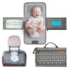 Picture of Kopi Baby Portable Diaper Changing Pad - Baby Diaper Changer Travel Bag with Wipes Pocket, Smart Design Portable Changing Mat, Infant Travel Station Kit, Gift for Newborn Girl & Boy - Modern