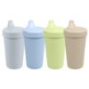 Picture of Re-Play Sippy Cups for Toddlers - 10 Oz. Reusable Spill Proof Cups for Kids, Dishwasher/Microwave Safe - Made in USA - Set of 4-3.13" x 6.25" - Meadow