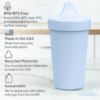 Picture of Re-Play Sippy Cups for Toddlers - 10 Oz. Reusable Spill Proof Cups for Kids, Dishwasher/Microwave Safe - Made in USA - Set of 4-3.13" x 6.25" - Meadow
