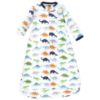 Picture of Hudson Baby Unisex Baby Cotton Long-Sleeve Wearable Sleeping Bag, Sack, Blanket, Dinosaurs, 18-24 Months