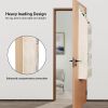 Picture of Univivi 5-Shelf Over Door Hanging Organizer Fabric Door Storage with 4 Large Pockets and 3 Small PVC Pockets Wall Mount Hanging Storage Organizers (Beige)