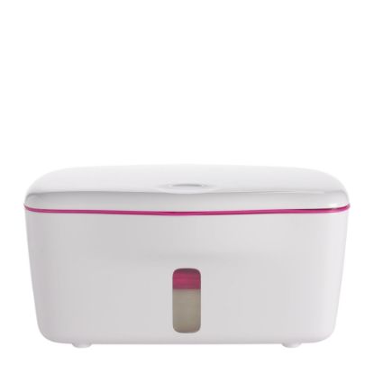 Picture of OXO Tot Perfect Pull Wipes Dispenser, Plastic, Silicone, Pink