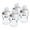 Picture of Tommee Tippee Natural Start Anti-Colic BPA Free Baby Bottles, 9oz, Slow-Flow Breast-Like Nipple for a Natural Latch, Designed for Seamless Transitions Between Bottle and Breast, Pack of 4