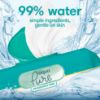 Picture of Pampers Baby Wipes Aqua Pure, 99% water-based wipes, Hypoallergenic and Unscented Infant Wipe, 448 Total (8 Flip-Top Packs)