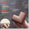 Picture of Roving Cove HeftyFit Edge Corner Protector Baby Proofing (Large 15ft Edge 4 Corners), Heavy-Duty, Soft NBR Rubber Foam, Furniture Fireplace Safety Bumper Guard, 3M Adhesive, Coffee Brown