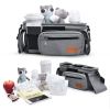 Picture of Momcozy Universal Stroller Organizer with Insulated Cup Holder Detachable Phone Bag & Shoulder Strap, Fits for Stroller Like Uppababy, Baby Jogger, Britax, BOB, Umbrella and Pet Stroller