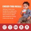 Picture of Serenity Kids 6+ Months World Explorers Baby Food Pouches Puree Made with Ethically Sourced Meat & Organic Veggies - 3.5 Ounce BPA-Free Pouch - Chicken Tikka Masala - 6 Count Baby Food Meat Pouches