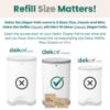 Picture of Diaper Dekor Pail Refills for Classic Original & Eko Diaper Pails, 4 Pack Unscented| Extra Thick Refills Made With 70% Recycled Materials