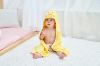 Picture of HIPHOP PANDA Hooded Towel - Rayon Made from Bamboo, Bath Towel with Bear Ears for Newborn, Babie, Toddler, Infant - Absorbent Large Baby Towel - Yellow Duck, 30 x 40 Inch