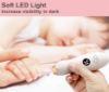 Picture of Rechargeable 22 in 1 Baby Nail Trimmer, Usage Labeled Case, 13 Extra Replacement Tools, Royal Angels Electric Nail File with LCD display, Newborn Toddler Nail Care Clipper Kit (Rechargeable,WhitePink)