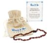 Picture of Baltic Wonder Baltic Necklace (Unisex) (Raw Cherry) - Knotted Between Beads