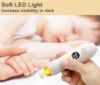 Picture of Rechargeable 22 in 1 Baby Nail Trimmer, Usage Labeled Case, 13 Extra Replacement Tools, Royal Angels Electric Nail File with LCD Display, Newborn Toddler Nail Care Clipper Kit (Rechargeable, Mango)