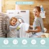 Picture of HIPHOP PANDA Hooded Towel - Rayon Made from Bamboo, Bath Towel with Bear Ears for Newborn, Babie, Toddler, Infant - Absorbent Large Baby Towel - Grey Elephant, 30 x 40 Inch