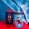 Picture of Zak Designs Marvel Spider-Man Kelso Toddler Cups for Travel or at Home, 15oz 2-Pack Durable Plastic Sippy Cups with Leak-Proof Design is Perfect for Kids (Spidey and His Amazing Friends)