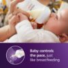 Picture of Philips Avent Natural Baby Bottles with Natural Response Nipples (Medium Flow, Flow 3), 9oz, 4-Pack, SCY903/04