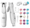 Picture of Royal Angels Rechargeable Baby Nail Clippers 20 in 1, Safe Electric Nail Trimmer, Baby Nail Kit, Additional Replacements, Newborn Toddler Toes and Fingernails, Trim and Polish (Rechargeable, Snow)