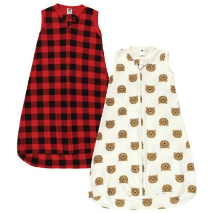 Picture of Hudson Baby Unisex Baby Cotton Wearable Sleeping Bag, Sack, Blanket, Brown Bear Sleeveless, 18-24 Months