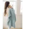 Picture of Konssy Waffle Baby Blankets, Nursery Blankets for Boys Girls, Swaddle Blankets Neutral Soft Lightweight Toddler and Kids Throw Blankets(Light Green)
