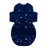 Picture of Happiest Baby SNOO Sleep Sack - 100% Organic Cotton Baby Swaddle Blanket - Doctor Designed Promotes Healthy Hip Development (Midnight Planets, Small)