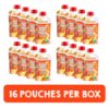 Picture of Happy Tot Organics Stage 4 Baby Food Pouches, Gluten Free, Vegan Snack, Super Bellies, Fruit & Veggie Puree, Banana, Carrot & Strawberry 4 Ounce (Pack of 16)