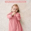 Picture of Yoofoss Baby Sleep Sack 18-24 Months Long Sleeve Wearable Blanket Baby 100% Cotton 2-Way Zipper 0.5 Tog Toddler Sleeping Sack, Lightweight(X-Large)
