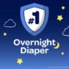 Picture of Huggies Size 5 Overnites Baby Diapers: Overnight Diapers, Size 5 (27+ lbs), 44 Ct