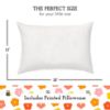 Picture of Toddler Pillow with Pillowcase 13x18, Kids Pillow for Sleeping, Toddler Pillow 2 Year Old, Better Neck Support Ergonomic Pillow and Toddler Pillowcase, Best Pillows for Kids (Bee Happy)