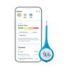 Picture of Kinsa Smart,Fever, Digital Medical Baby, Kid and Adult Termometro - Accurate, Fast, FDA Cleared Thermometer for Oral, Armpit or Rectal Temperature Reading - QuickCare