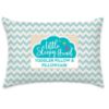 Picture of Toddler Pillow with Pillowcase 13x18, Kids Pillow for Sleeping, Toddler Pillow 2 Year Old, Better Neck Support Ergonomic Pillow and Toddler Pillowcase, Best Pillows for Kids (Chevron Teal)