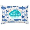 Picture of Toddler Pillow with Pillowcase 13x18, Kids Pillow for Sleeping, Toddler Pillow 2 Year Old, Better Neck Support Ergonomic Pillow and Toddler Pillowcase, Best Pillows for Kids (Fintastic Friends)