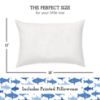 Picture of Toddler Pillow with Pillowcase 13x18, Kids Pillow for Sleeping, Toddler Pillow 2 Year Old, Better Neck Support Ergonomic Pillow and Toddler Pillowcase, Best Pillows for Kids (Fintastic Friends)