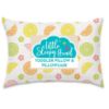 Picture of Toddler Pillow with Pillowcase 13x18, Kids Pillow for Sleeping, Toddler Pillow 2 Year Old, Better Neck Support Ergonomic Pillow and Toddler Pillowcase, Best Pillows for Kids (Citrus Blossom)