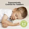 Picture of 2-Pack Toddler Pillow - Soft Organic Cotton Toddler Pillows for Sleeping - 13X18 Small Pillow for Kids - Kids Pillows for Sleeping - Kids Pillow for Travel, School, Nap, Age 2 to 5 (City Cars)