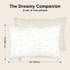 Picture of 2-Pack Toddler Pillow - Soft Organic Cotton Toddler Pillows for Sleeping - 13X18 Small Pillow for Kids - Kids Pillows for Sleeping - Kids Pillow for Travel, School, Nap, Age 2 to 5 (City Cars)