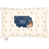 Picture of Toddler Pillow with Pillowcase - 13x18 My Little Dreamy Kids Travel Bed Pillows for Sleeping, Organic Cotton Small Pillowcase, Soft & Breathable, Machine Washable, Toddlers 2-5 Years Old (Fox Tales)
