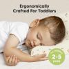 Picture of Toddler Pillow with Pillowcase - 13x18 My Little Dreamy Kids Travel Bed Pillows for Sleeping, Organic Cotton Small Pillowcase, Soft & Breathable, Machine Washable, Toddlers 2-5 Years Old (Fox Tales)