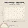 Picture of Toddler Pillow with Pillowcase - 13x18 My Little Dreamy Kids Travel Bed Pillows for Sleeping, Organic Cotton Small Pillowcase, Soft & Breathable, Machine Washable, Toddlers 2-5 Years Old (Fox Tales)