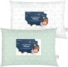 Picture of KeaBabies 2-Pack Toddler Pillow 13x18 - Soft Organic Cotton Kids Travel Bed Pillows for Sleeping, School, Nap, Machine Washable, Toddlers 2 to 5, Pillowcase Sold Separately (Bunnies)