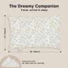 Picture of Toddler Pillow with Pillowcase - 13x18 My Little Dreamy Kids Travel Bed Pillows for Sleeping, Organic Cotton Small Pillowcase, Soft & Breathable, Machine Washable, Toddlers 2-5 Years Old (Prairie)